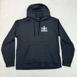 ATC The Authentic T-Shirt Company Black Hoodie “Kingdom Outreach" Unisex Large